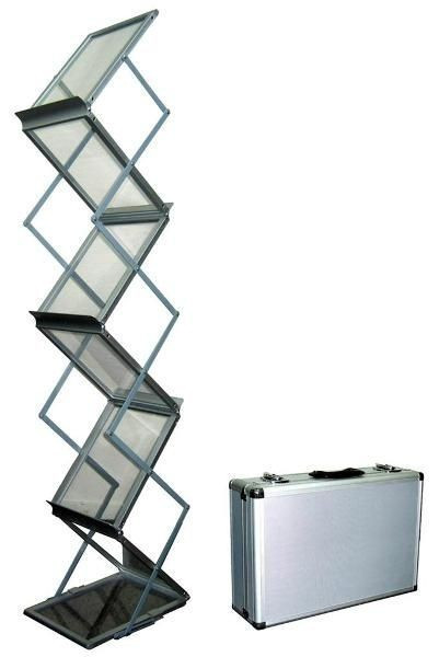 Stand pentru broșuri aluminiu