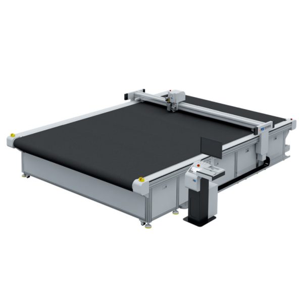 JWEI CB08II Mașină de tăiat industrial flatbed