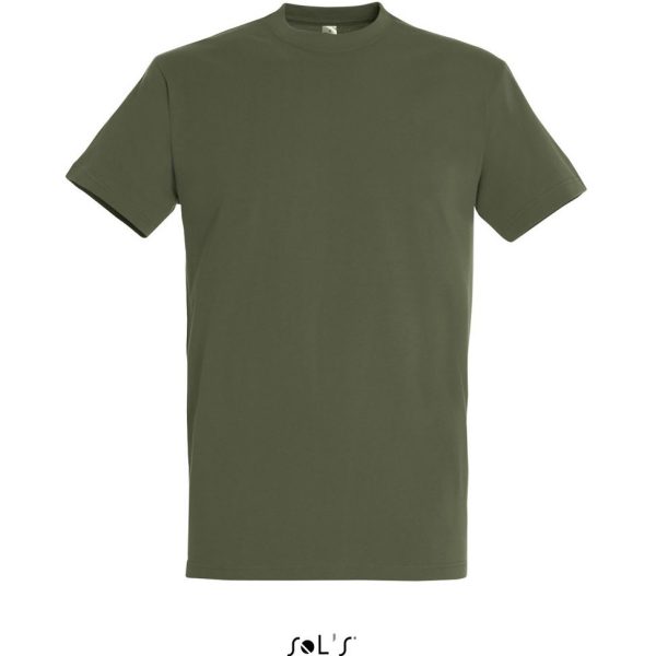 Sol's Imperial 11500 tricou bumbac  - Verde militar   - XL